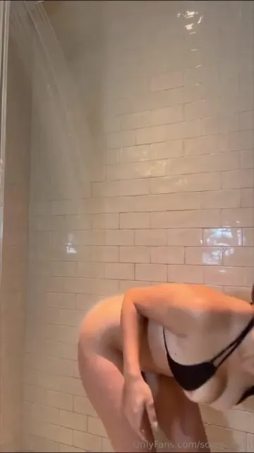 Sophie Rain Shower Bikini Striptease OnlyFans Video Leaked - Image 6
