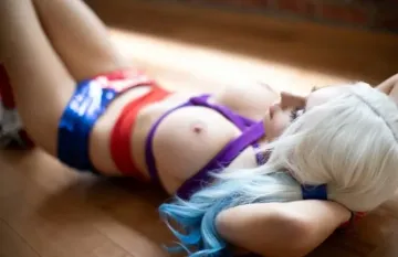 Liz Katz Nude Harley Quinn Cosplay Onlyfans Set Leaked - Image 17