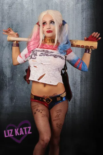 Liz Katz Nude Harley Quinn Cosplay Onlyfans Set Leaked - Image 4