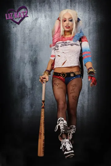 Liz Katz Nude Harley Quinn Cosplay Onlyfans Set Leaked - Image 18