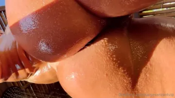 Paige VanZant Nude Outdoor Shower OnlyFans Video Leaked - Image 3