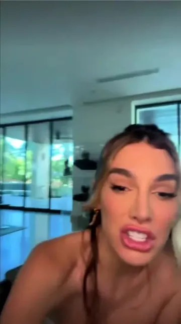 Lyna Perez Nude Cutting Clothes OnlyFans Livestream Leaked - Image 6