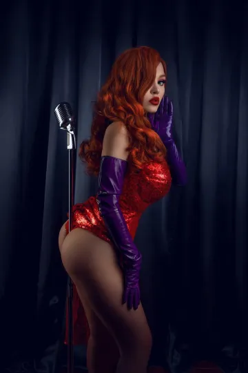 Kalinka Fox Nude Jessica Rabbit Cosplay Set Leaked - Image 6