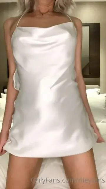 Riley Nude Nightgown Striptease OnlyFans Video Leaked - Image 10