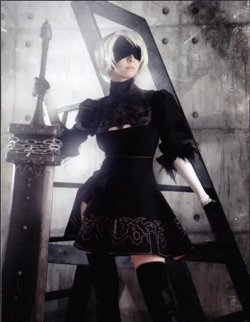 Helly Valentine 2B Nier Automata Cosplay Set Leaked - Image 8