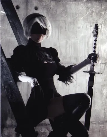 Helly Valentine 2B Nier Automata Cosplay Set Leaked - Image 3