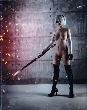 Helly Valentine 2B Nier Automata Cosplay Set Leaked - Image 14