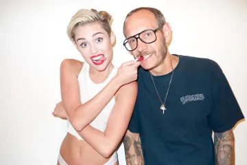 Miley Cyrus See-Through Panties BTS Set Leaked - Image 19