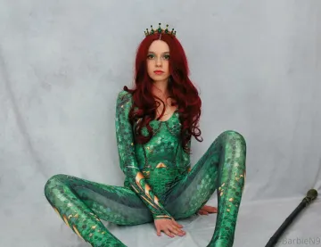 BarbieN9 Aquaman Queen Mera Cosplay Onlyfans Set Leaked - Image 4