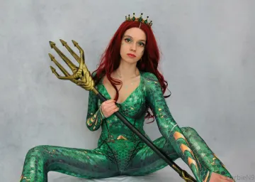 BarbieN9 Aquaman Queen Mera Cosplay Onlyfans Set Leaked - Image 2