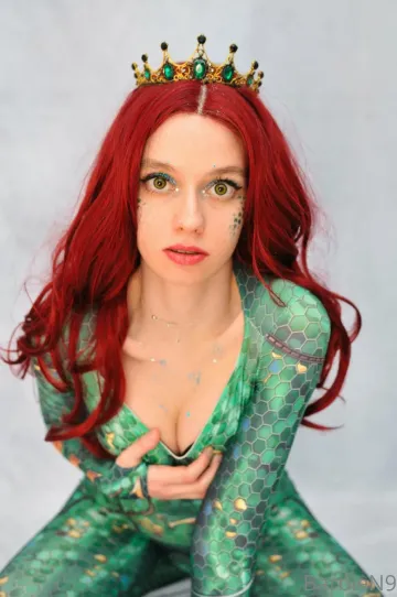 BarbieN9 Aquaman Queen Mera Cosplay Onlyfans Set Leaked - Image 9