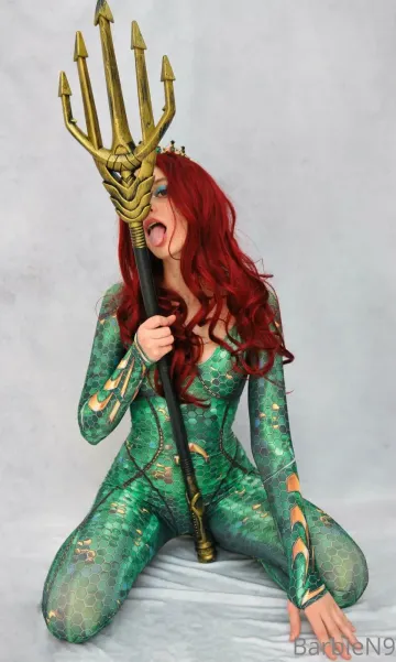 BarbieN9 Aquaman Queen Mera Cosplay Onlyfans Set Leaked - Image 14
