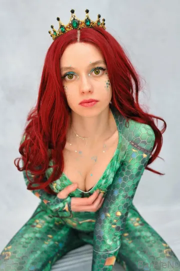 BarbieN9 Aquaman Queen Mera Cosplay Onlyfans Set Leaked - Image 15