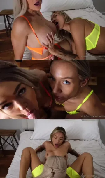 Victoria Lit Nude POV Threesome Sex OnlyFans Video Leaked