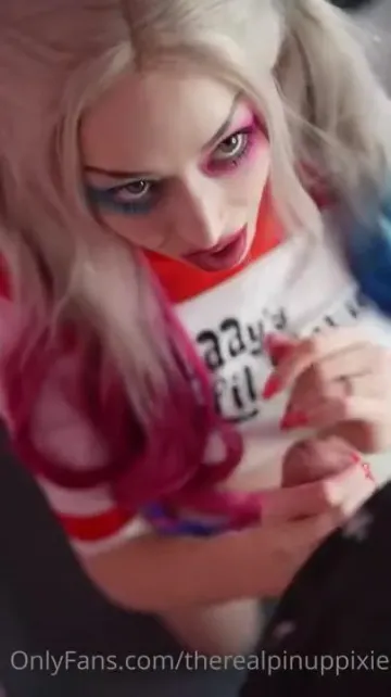 Pinup Pixie Harley Quinn Cosplay OnlyFans Video Leaked - Image 2