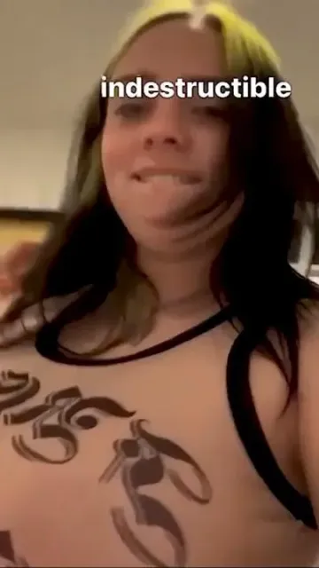 Billie Eilish Boob Titty Slap Video Leaked - Image 3