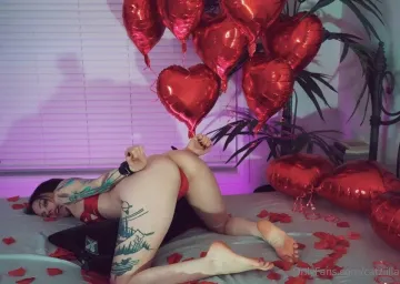 Catziilla Bondange Valentines Lingerie Onlyfans Set Leaked - Image 33