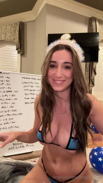 Christina Khalil Nude Birthday Onlyfans Livestream Leaked Part 1 - Image 12