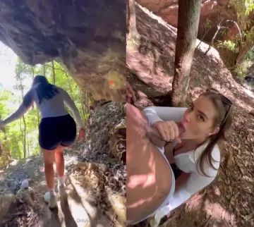 Tameeka Kerr Hiking Blowjob POV OnlyFans Video Leaked