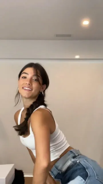 Charli D’Amelio Sexy Tank Top Dance Video Leaked - Image 5