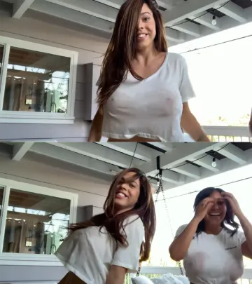 Danielley Ayala Emily Cheree Wet T-Shirt OnlyFans Video Leaked