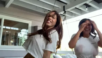 Danielley Ayala Emily Cheree Wet T-Shirt OnlyFans Video Leaked - Image 5