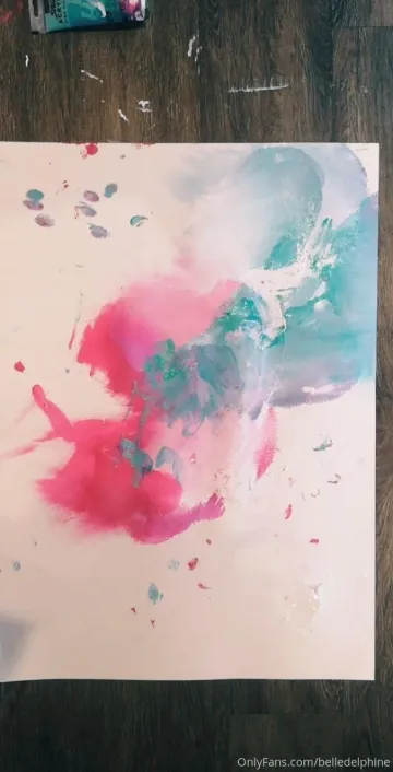 Belle Delphine Ass Painting Onlyfans Video - Image 2