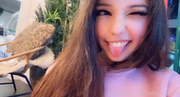 Belle Delphine Blue And White Panties Onlyfans Set - Image 16