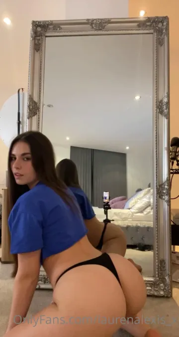 Lauren Alexis Nude Mirror Twerking Onlyfans Video Leaked - Image 2