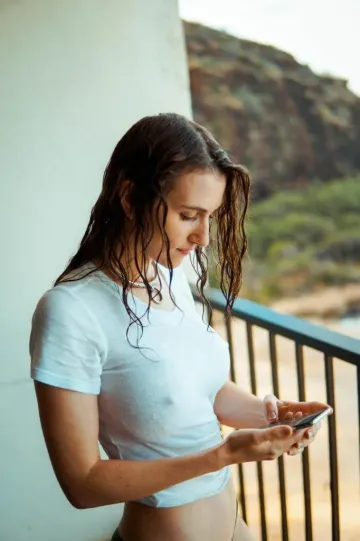 Piper Blush Wet T-shirt - Image 38