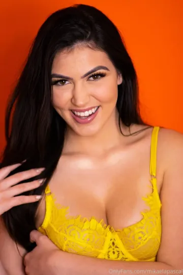 Mikaela Pascal Sexy Yellow Bikini Onlyfans Set Leaked - Image 5