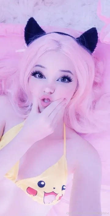 Belle Delphine Pikachu Onlyfans Egg Video - Image 7