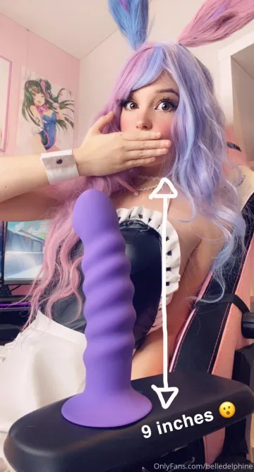 Belle Delphine Purple Dildo Leaked Onlyfans Set - Image 5
