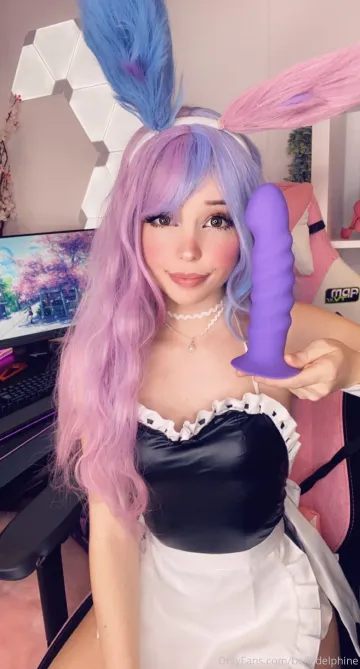 Belle Delphine Purple Dildo Leaked Onlyfans Set - Image 13