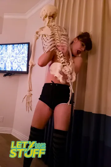 Lety Does Stuff Nude Skeleton Patreon Set Leaked - Image 12
