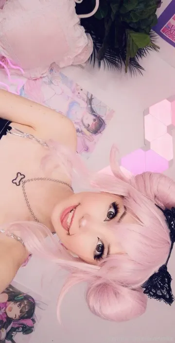 Belle Delphine Sexy Cat Ears Onlyfans Video - Image 9