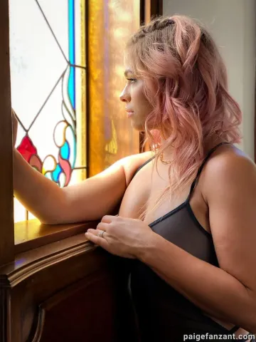 Paige VanZant Thong Lingerie Stilettos Photoshoot Set Leaked - Image 7