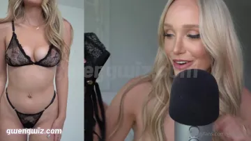 GwenGwiz ASMR Lingerie Haul And Footjob Video - Image 13