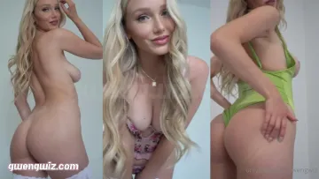 GwenGwiz ASMR Lingerie Haul And Footjob Video - Image 14