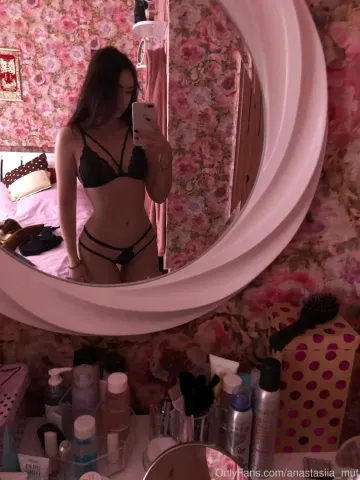 Anastasia Mut Black Thong Lingerie Onlyfans Set Leaked