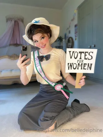 Belle Delphine Votes For Women Onlyfans Set Leaked - Image 20