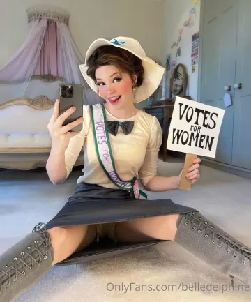 Belle Delphine Votes For Women Onlyfans Set Leaked - Image 30