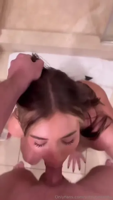 Urfavbellabby Nude POV Sloppy Blowjob OnlyFans Video Leaked - Image 5