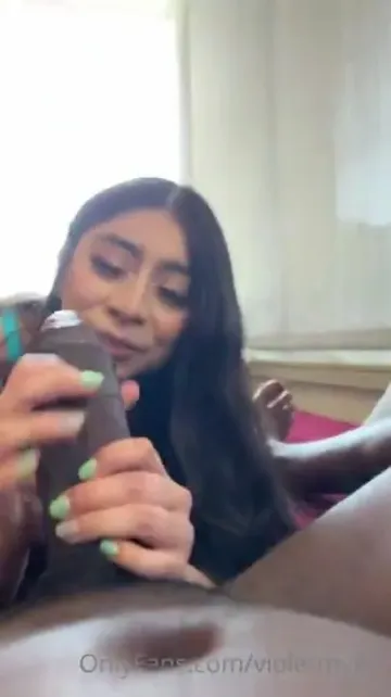 Violet Myers Nude POV Lingerie Blowjob OnlyFans Video Leaked - Image 10