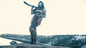 Meg Turney Nude Kratos Cosplay Onlyfans Video Leaked - Image 2