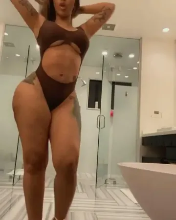 Cardi B Sexy One-Piece Modeling Video Leaked - Image 6