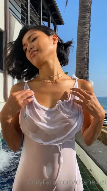 Chanel Uzi Wet T-Shirt Strip Onlyfans Video Leaked - Image 6