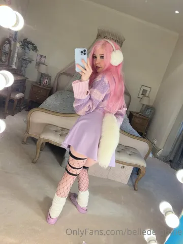 Belle Delphine Purple Crocs Full Onlyfans Set Leaked - Image 22
