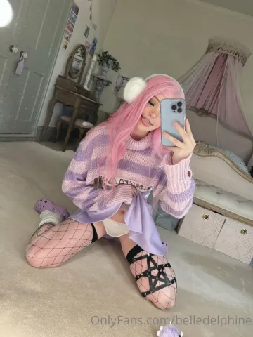 Belle Delphine Purple Crocs Full Onlyfans Set Leaked - Image 92