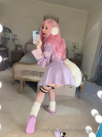 Belle Delphine Purple Crocs Full Onlyfans Set Leaked - Image 178